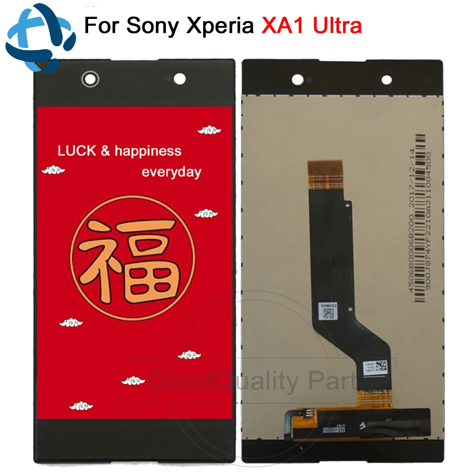 

For Sony Xperia XA1 Ultra LCD Display Touch Screen Digitizer Assembly With Frame 6.0" For SONY C7 G3221 G3223 G3212 G3226