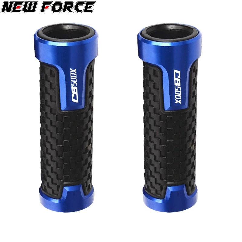 22mm 7/8 ''с ЧПУ Алюминий резиновая мотоцикл противоскольжения ручка ручек Ручка для Honda CB500X CB500 X/R CB500RR