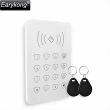 2017 Free Shipping 433MHz Wireless Touchscreen font b Keyboard b font with 2 pcs RFID Tags