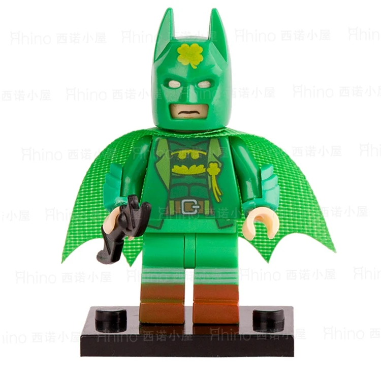 Beste SingleSale POGO Groene Pak Batman Film 2017 Justice League SUPER HEROES minifig Model Diy Bouwstenen Kids Speelgoed Geschenken