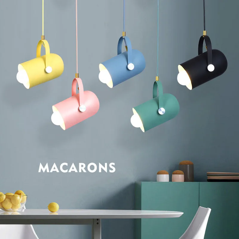 Post Modern Adjustable Spot Pendant Light Shop Mall Hanging Drop Lights Indoor Decorative Pendant Lamp Home Lights Suspension Pendant Lamps  (10)