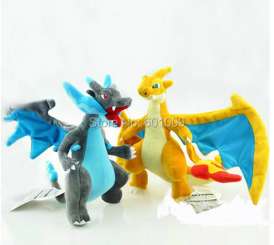 

Free Shipping EMS 20/Lot Plush Doll Toy Mega Evolution X&Y Charizard 9"-10