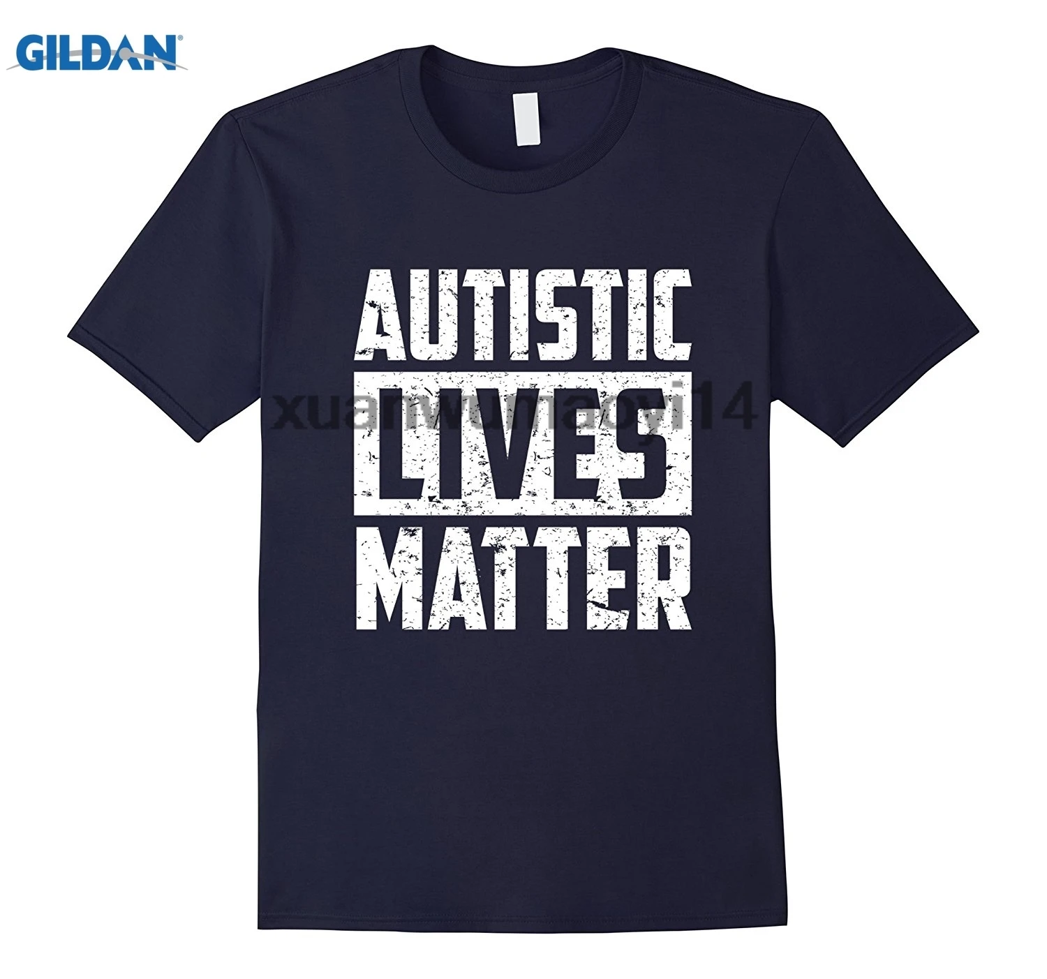 Футболка GILDAN Autistic Lives Matter Autism Awareness Love Strong Tee | Мужская одежда