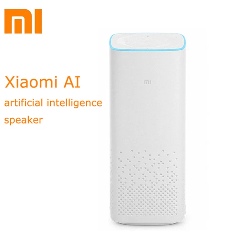 Оригинальный Xiaomi AI смарт динамик Портативный Bluetooth голосовой с дистанционным