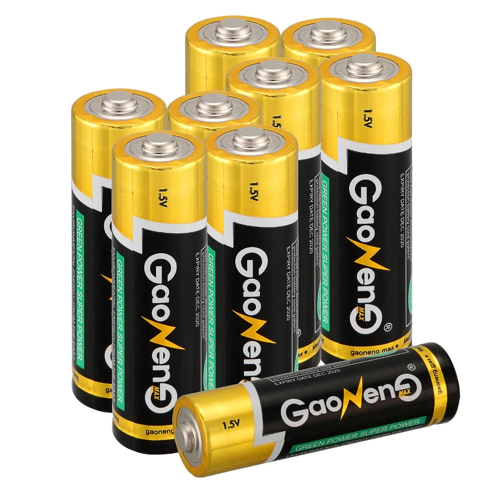 

12pcs/lot General AA Battery AA 2A Alkaline Batteries 1.5V Bulk Primary Batteries