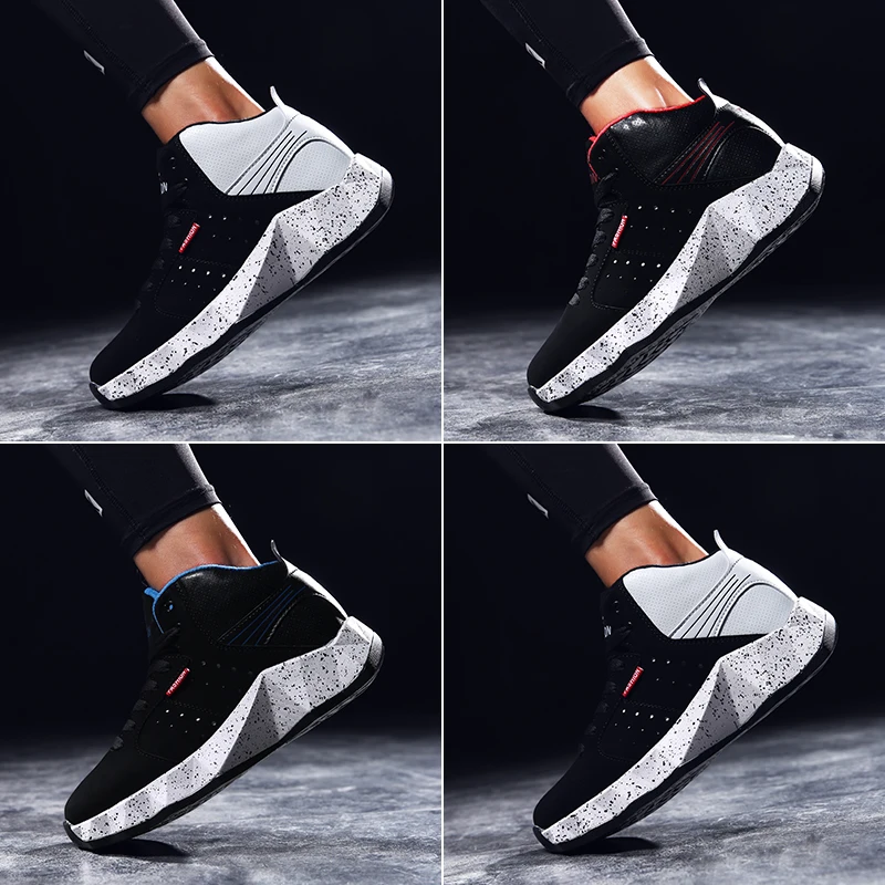 Top Zapatillas de baloncesto hombres transpirable entrenadores Sport sneakers Otoño/Invierno Zapatillas de atletismo Botines zapatillas baloncesto Top Zapatillas de baloncesto hombres transpirable entrenadores Sport sneakers Otoño/Invierno Zapatillas de atletismo Botines zapatillas baloncesto
