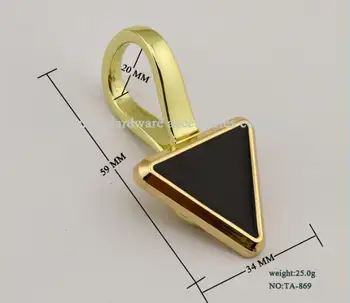 

(10 pieces/lot) Female bag general straps links to popular triangle hang bag hook bags handbags hardware accessories