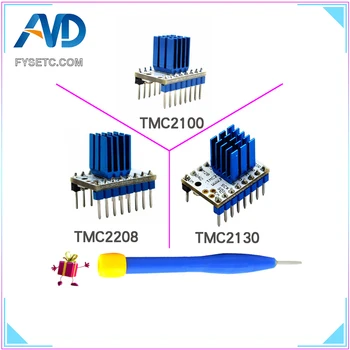 

TMC2100 V1.3 TMC2130 V1.0 TMC2208 V1.2 Stepper Motor StepStick Mute Driver Silent Excellent Stability And Protection