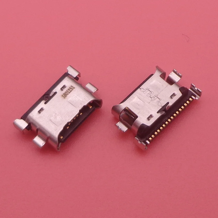100 шт./лот зарядное устройство Micro USB порт для зарядки док-разъем Samsung Galaxy A70 A60 A50 A40
