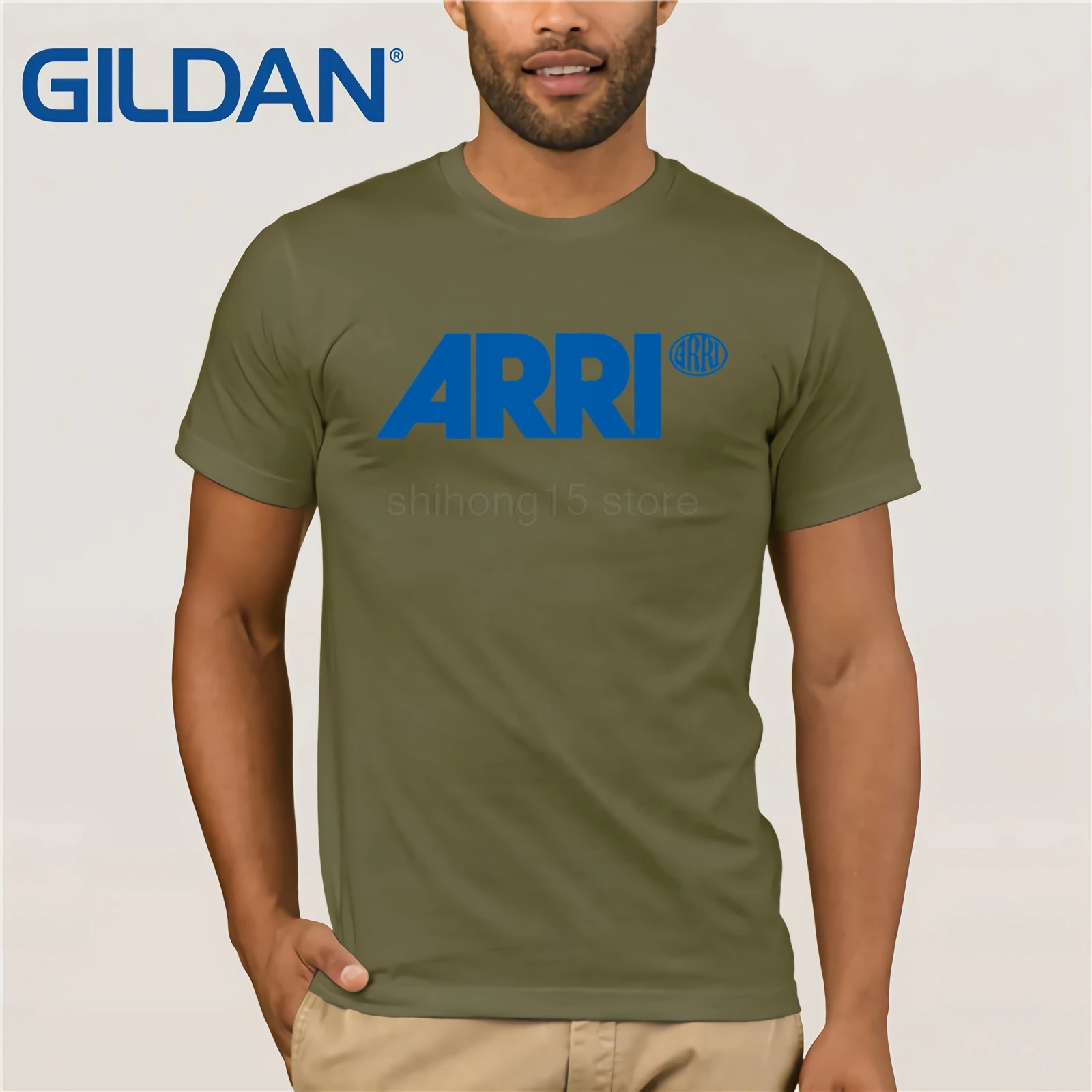 New Arri Film Broadcast Camera T Shirt Tee Size S-3XL Gift New From US Short Sleeve Cotton T-Shirts Man Clothing Top Tee