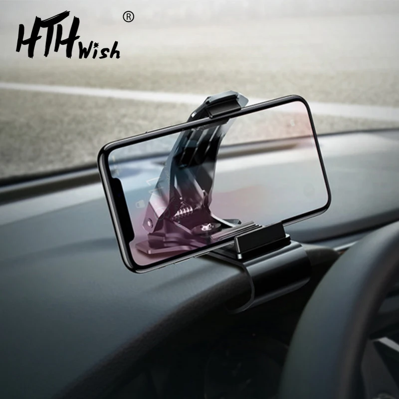 

Car GPS Navigation Dashboard Phone Holder for Universal Mobile Phone Clip Fold Black Car Phone Holder Stand Bracket for iPhone 7