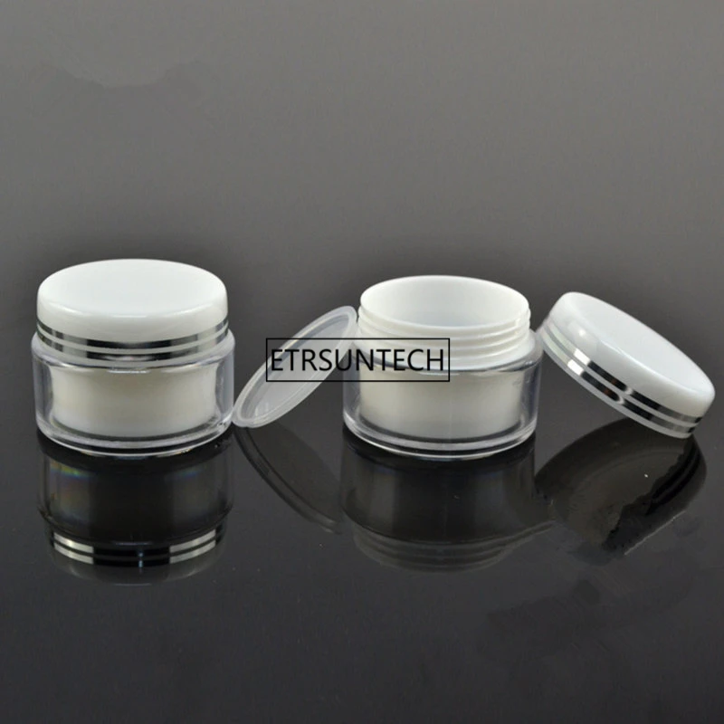 30g Plastic Cream Jar Empty Cosmetic Container Small Eyeshadow Bottle 1OZ Refillable Packaging F20171279 | Красота и здоровье