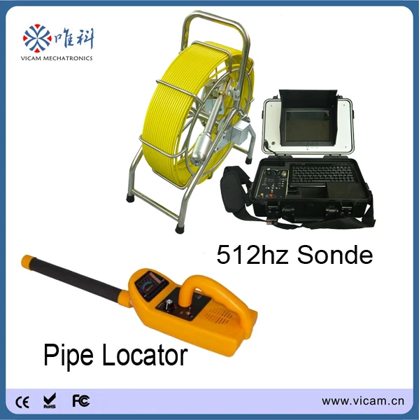 Drain Camera Drainage Pipe inspection 33kHz Sonde Locator 