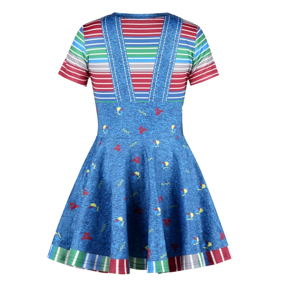 Girls T Short Sleeve Printed Swing Dress (15)