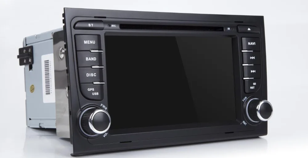 Discount Quad Core 7 inch Android 9.0 Car DVD Player For Audi A4 2003-2008 Touchscreen Audio Bluetooth In Dash Car Stereo GPS Navigation 4