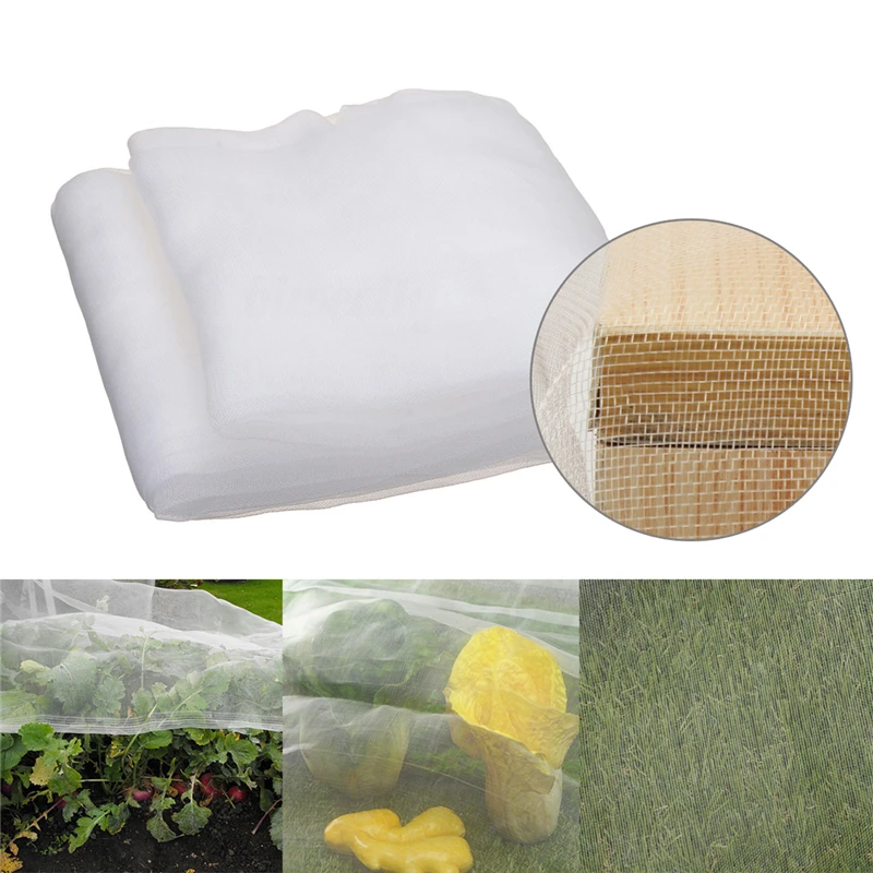 

White Color Garden Anti Bird Net Insect Netting Poultry Plant Vegetable Pest Net Outdoor Crop Fruit Protective Mesh Net