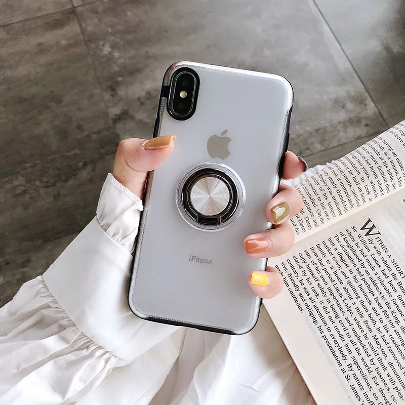 Роскошный чехол для телефона iPhone 7 8 6 6S Plus X XR XS MAX задняя крышка Мягкий Прозрачный
