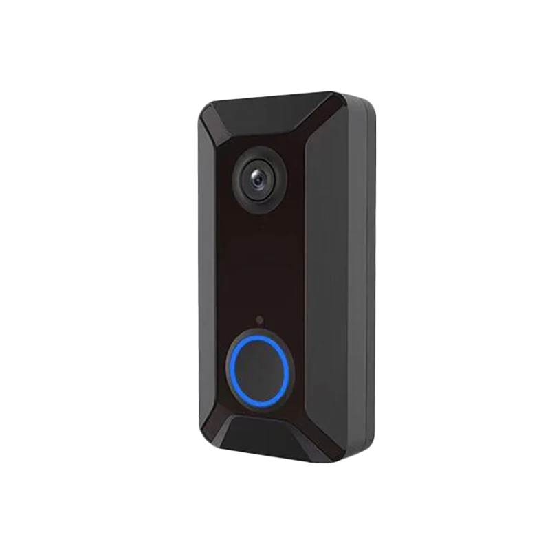 Кольцевая видеокамера на дверной звонок беспроводной WiFi для безопасного ношения телефона колокольчик Интерком 720 P HD