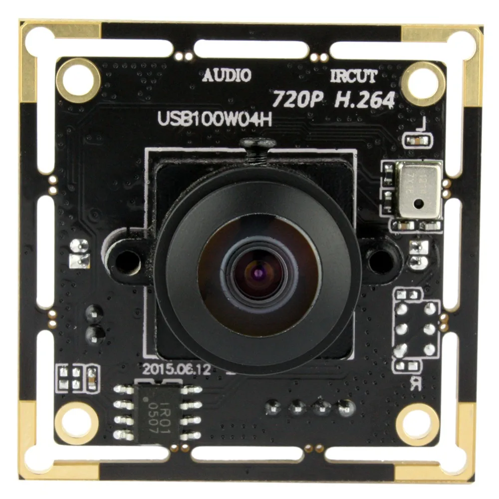 Модуль камеры ELP 720p Hd UVC H.264 USB с аудио микрофоном для Android Windows ноутбука Linux Raspberry