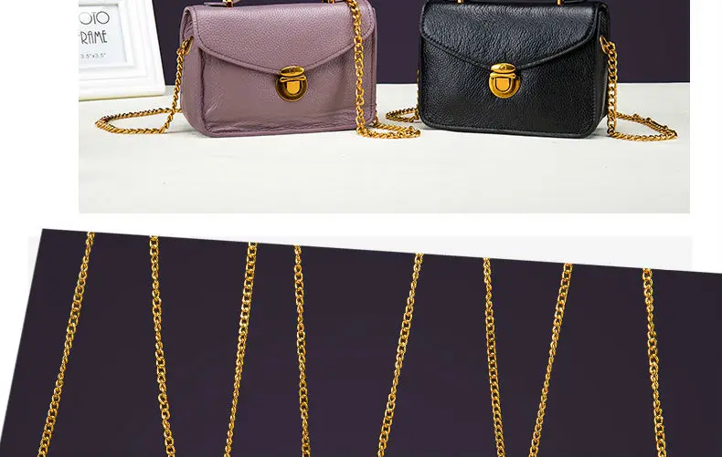Women Genuine Leather Messenger Bags HBL611 Details (10)