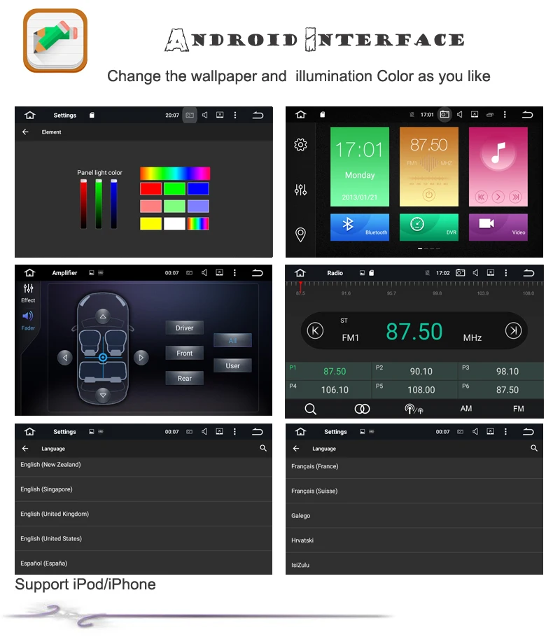 Discount Eight Core Android 8.0 4G RAM 32G ROM 1024*600 Car DVD Player For Audi A6 1997-2004 GPS Car DVR OBD 2 DVR 3G 4G WiFi Radio 4