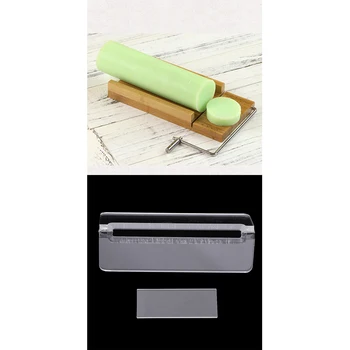 

Wooden Soap Cutter Soap Making Cutting Tool Wire Slicer Soap Beveler Planer