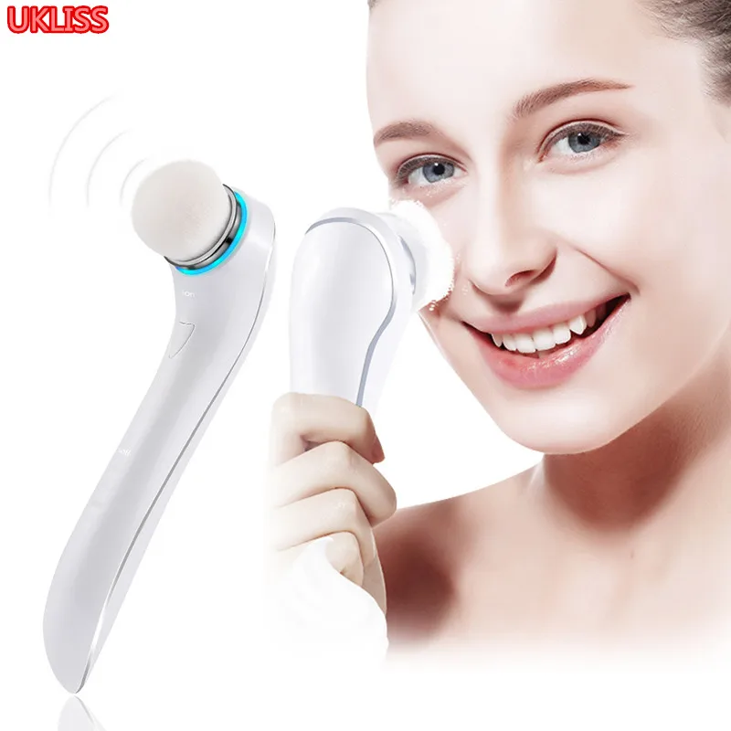 

Electric Facial Washing Electric Sound Wave Cleaning Massage Brush Rechargeable Facial Cleaning Devices Wash Beauty Device