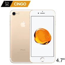Apple iPhone 7 4G LTE Mobile phone IOS Quad Core 2GB RAM 32/128GB/256GB ROM 12.0MP Fingerprint Original unlocked iphone7
