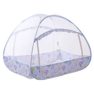 

Free shipping Baby mosquito net children bed mosquito curtain folding child bed crib net