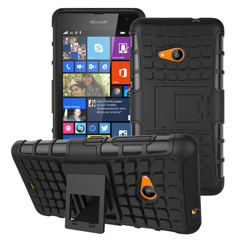 WolfRule For Cover Microsoft Lumia 535 Case TPU PC Holder Armor Bumper Phone Funda &lt |
