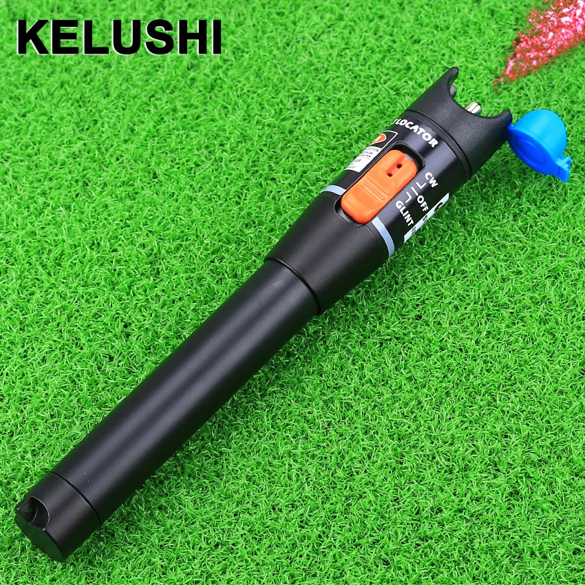 KELUSHI красный лазерный свет 650nm 10 МВт 5-8 км Визуальный дефектоскоп VFL