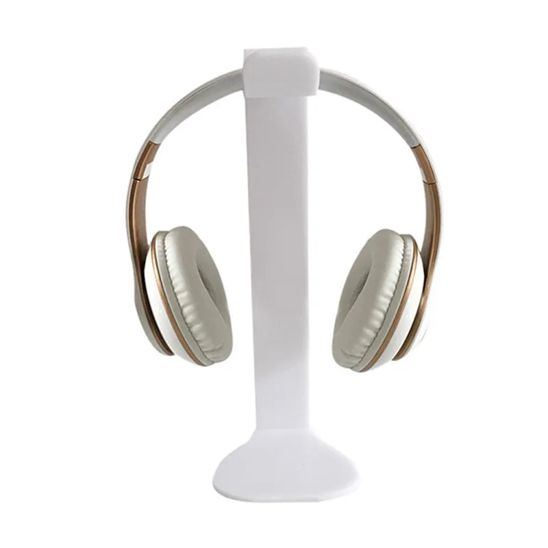 

HIPERDEAL Black Universal Acrylic Headphone Stand Headset Holder Display Hanger For Sony AKG And Others High Quality Set6