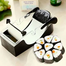 1 Набор, волшебный суши-ролл, сделай сам, рисовый ролик, форма для идеальной нарезки, легкая суши-машина, кухонный гаджет, кухонные принадлежности