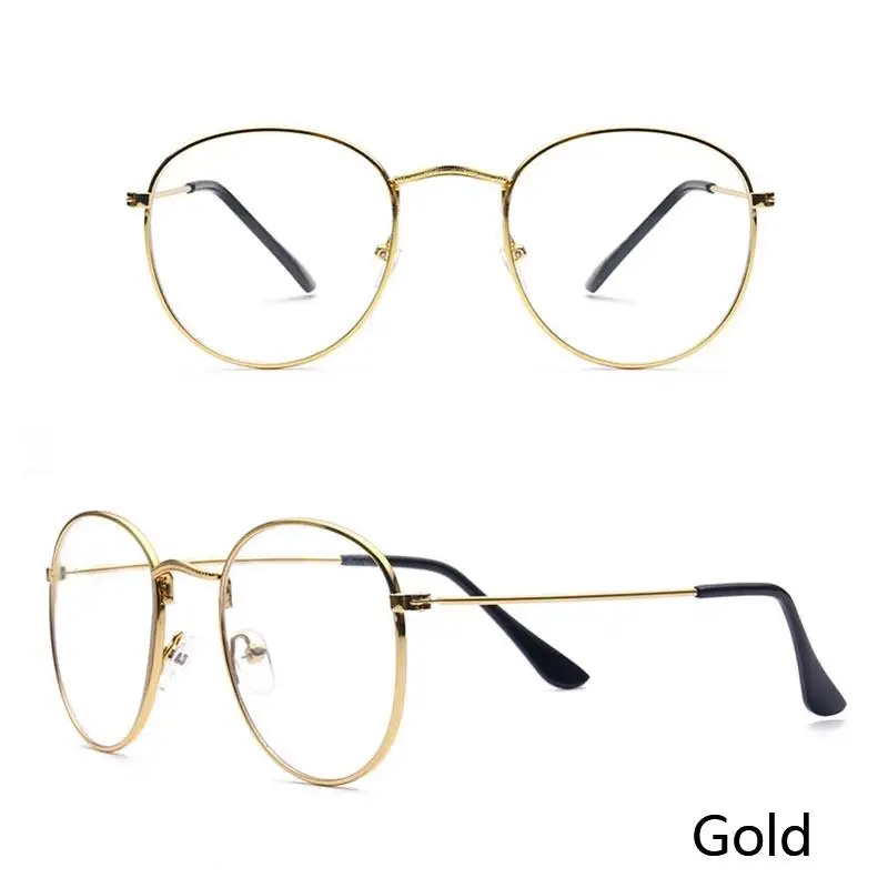 Gothic Steampunk Sunglasses Women Metal Wrap Eyeglasses Round Shades Brand Designer Sun Glasses Mirror High Quality - Frame Color: Gold