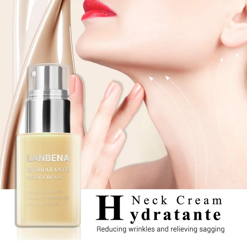 Crema de cuello hidratante máscara de cuello Anti arrugas reafirmante hidratante reducir líneas finas cuidado de la piel