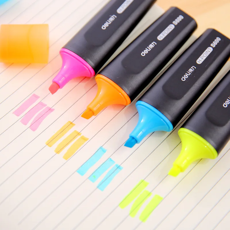 Buy 1PCS DIY Cute Kawaii Colorful Highlighter Pens