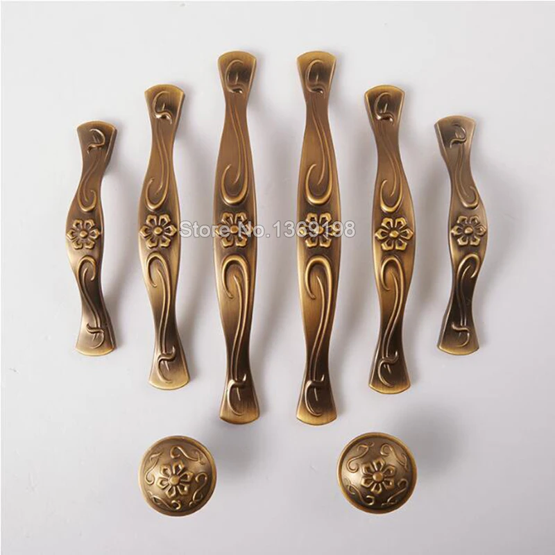 Ручка мебельная одинарная/64/96/128 мм под старину 10 шт.|cabinet handle and knob|handles knobsantique furniture