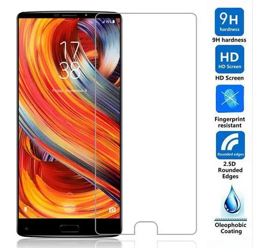 5 шт. 2.5D для HOMTOM S9 Plus Закаленное стекло Защитная пленка безопасность 9H ЖК-экран