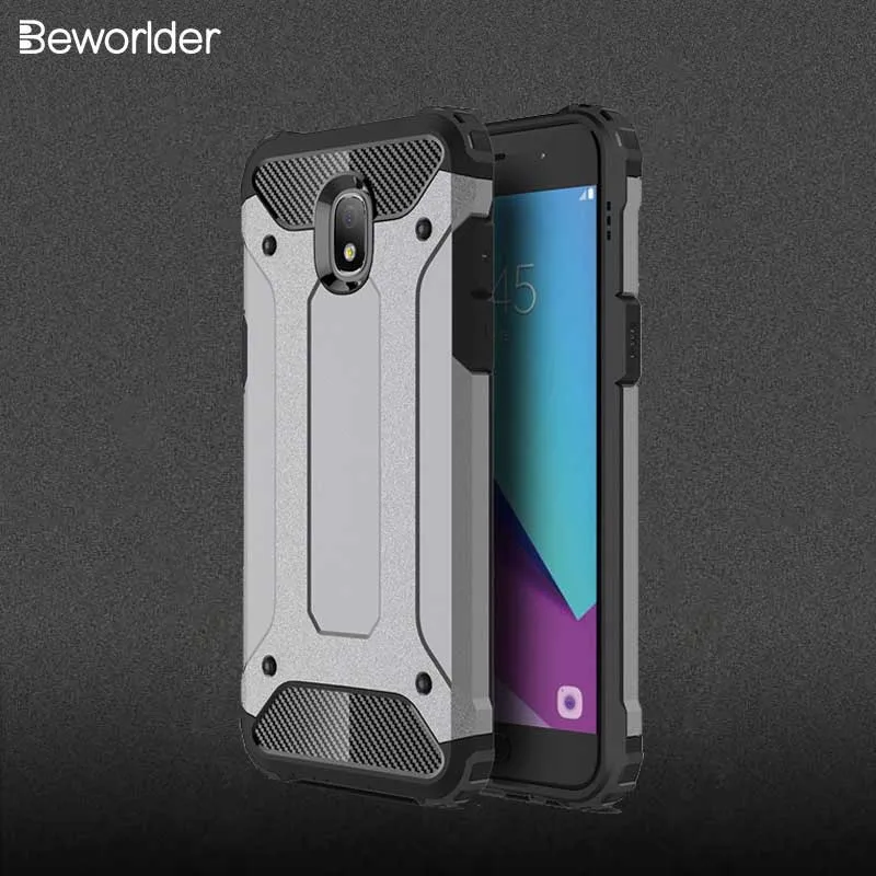 Beworlder Armor чехол для Samsung Galaxy J4 J7 J6 J3 Чехлы Plus ударопрочный ТПУ + ПК силиконовый J8 |