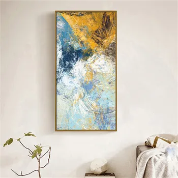 

YongHe Decorative Canvas Printings Abstract Watercolors Custom Sizes Oil Paintings Art Works For Deco Home/Office/Living Room