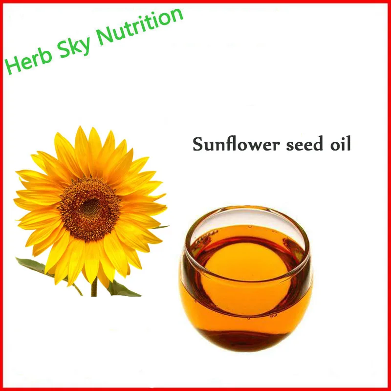 Sunflower seed oil base oil, organic cold pressed vegetable oil plant
