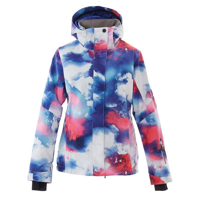 Лыжная куртка Simaining, Женская куртка для сноуборда, водонепроницаемая зимняя куртка, лыжная спортивная одежда, дышащий супер теплый зимний лыжный костюм, пальто