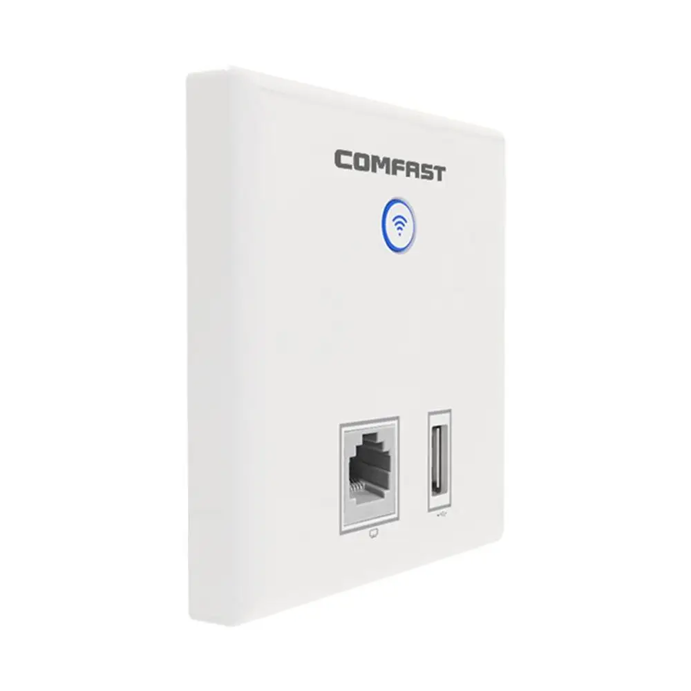 

300M Wireless Wifi 86 Panel AP Wireless Poe Power Supply Household Walled Router Intelligent Home/Hotel indoor WIFI