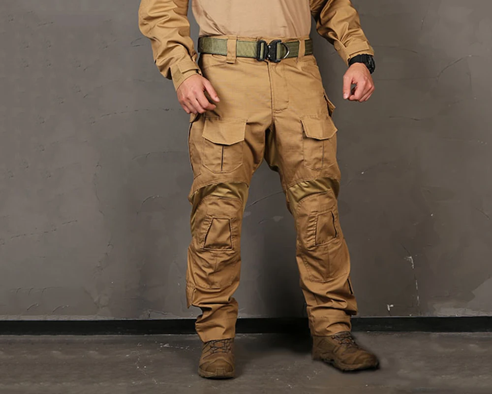 

EmersonGear G3 Tactical Pants Combat Military bdu Trousers with Knee Pads Coyote Brown EM9351