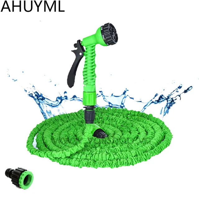 Hot Selling 25FT-200FT Garden Hose Expandable Magic Flexible Water Hose EU Hose Plastic Hoses Pipe with Spray Gun To Watering
