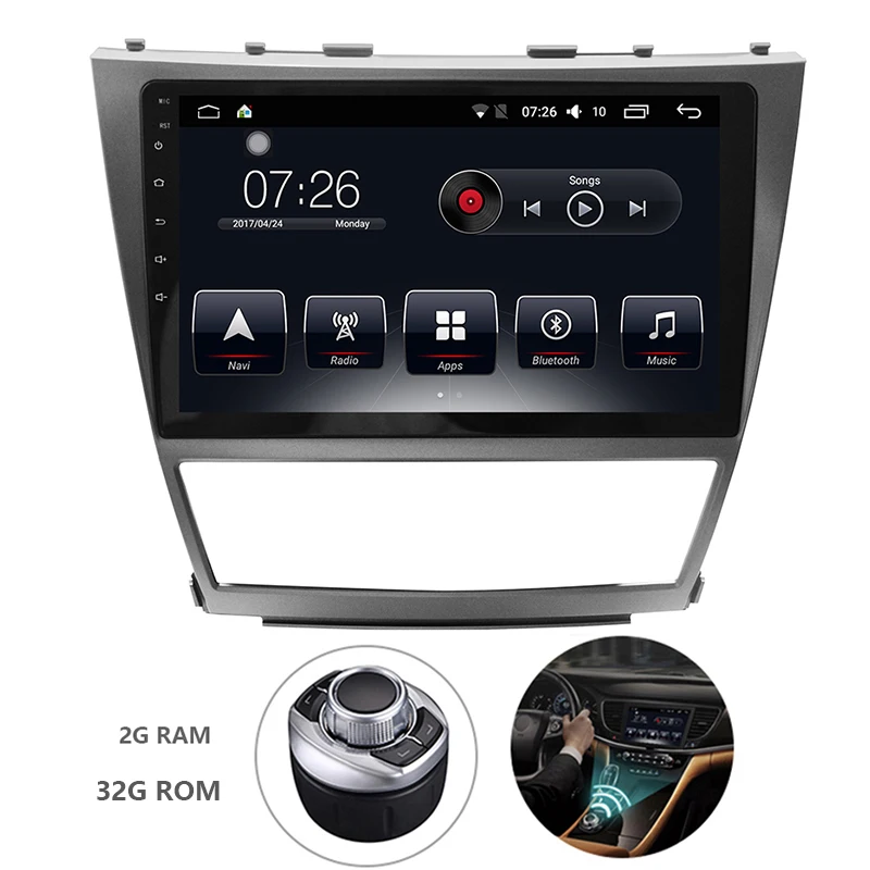 

Android 7.1 Car DVD Multimedia Player For TOYOTA Camery 2008-2011 GPS Navigation System with Bluetooth/Dual-zoneNavi/Mirror Link
