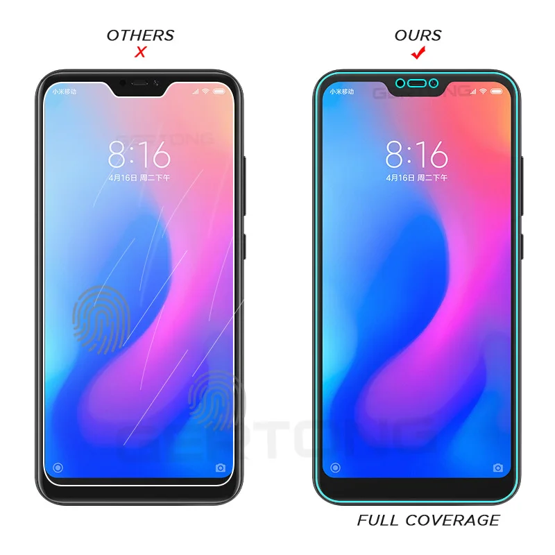 Закаленное стекло для Xiao mi Red mi Note 6 5 8 Pro 5 Plus 6A mi 8 A2 Lite A1 mi 6X mi 8 прозрачная защитная пленка