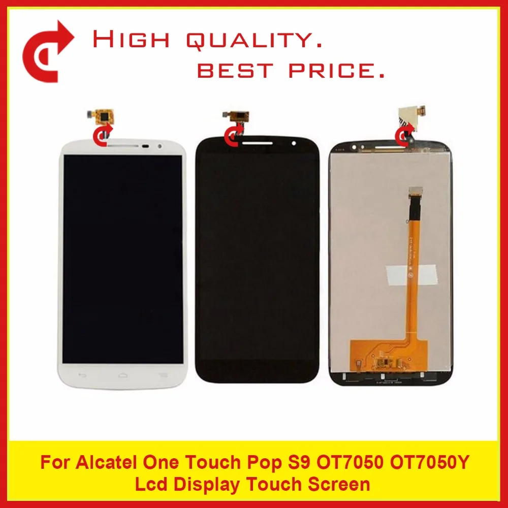 

High Quality 6.0" For Alcatel One Touch Pop S9 OT7050 OT7050Y LCD Display With TouchScreen Digitizer Sensor Assembly