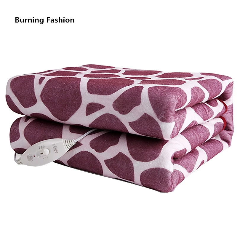 

Burning fashion 220V safety plush electric blanket bed Comfortable and safe adjustable