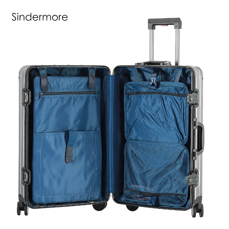 Sindermore Алюминий Чемодан чемодан 20 &quot25&quot 29 &quotCarry On Hardside Сумки на колёсиках поездки